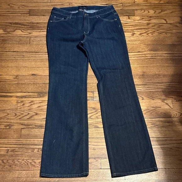 Terry Lewis Women’s Dark Blue Bootcut Jeans - Unbranded - Picture 4 of 8